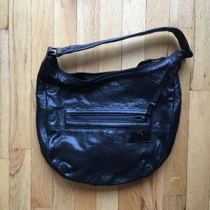 L.A.M.B Leather Handbag (15inches wide)